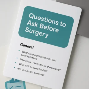 Digital Resource: Questions to Ask Before Surgery